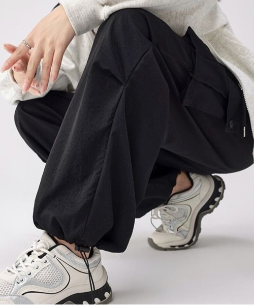 Beststore（ベストストア） ワイドパンツ カーゴパンツ 「全6色」ハイ
