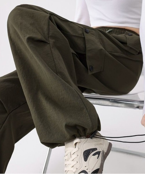 Beststore（ベストストア） ワイドパンツ カーゴパンツ 「全6色」ハイ