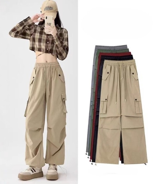Beststore（ベストストア） ワイドパンツ カーゴパンツ 「全6色」ハイ