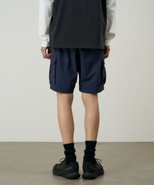【美品】F.C.R.B. x Gramicci ショートパンツ ネイビー XL Kinetics（キネティクス） パンツ Gramicci NYLON EXPLORER CARGO