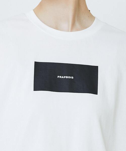 「FRAPBOIS」 半袖Tシャツ 2 ホワイト レディース_画像4