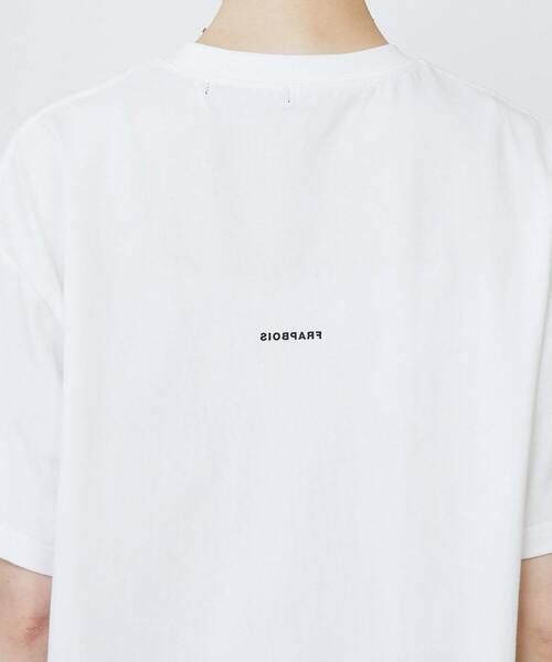 「FRAPBOIS」 半袖Tシャツ 2 ホワイト レディース_画像5