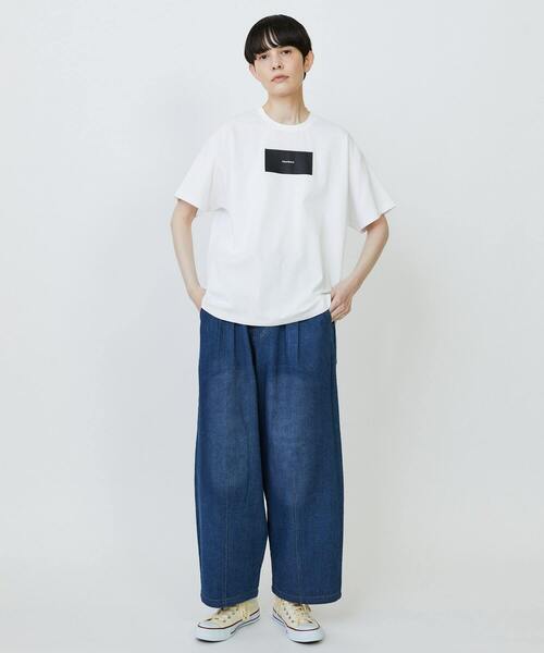 「FRAPBOIS」 半袖Tシャツ 2 ホワイト レディース_画像6