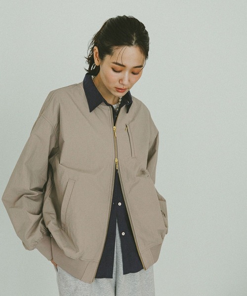 「GLOBAL WORK」 長袖シャツ - ブルー レディース_画像8