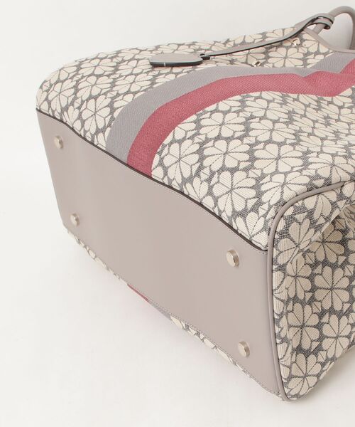 【美品】kate spade new york トートバッグ グレー kate spade NEW YORK（ケイト・スペード ニューヨーク） トートバッグ