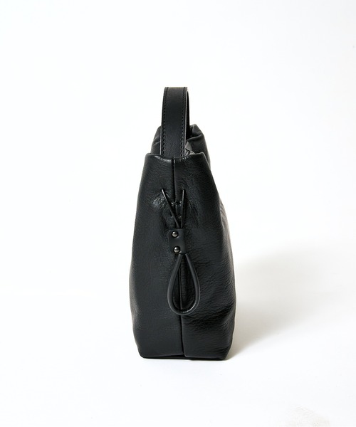 ショルダーストラップ ショルダーバッグ バッグ 「TESSEN CREATION/テッセンクリエーション」BASIC POUCH S/ベーシックポーチS/ショルダーバッグ/撥水牛革