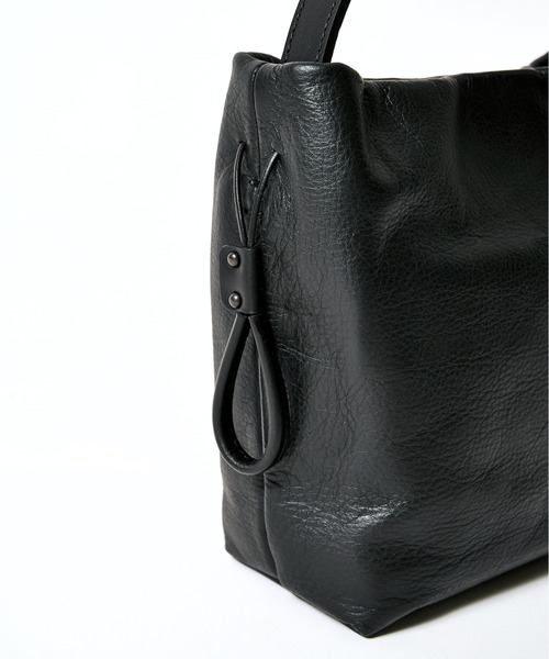 ショルダーストラップ ショルダーバッグ バッグ 「TESSEN CREATION/テッセンクリエーション」BASIC POUCH S/ベーシックポーチS/ショルダーバッグ/撥水牛革