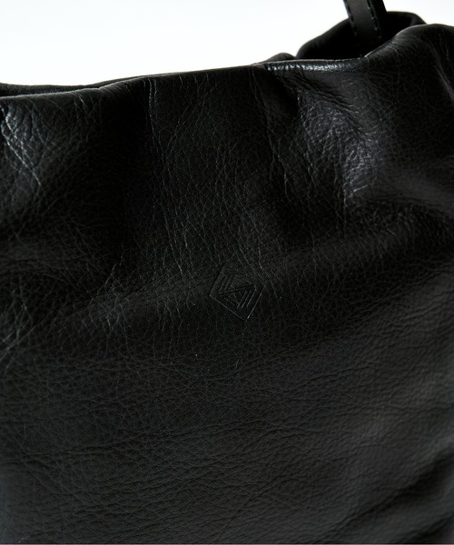 ショルダーストラップ ショルダーバッグ バッグ 「TESSEN CREATION/テッセンクリエーション」BASIC POUCH S/ベーシックポーチS/ショルダーバッグ/撥水牛革
