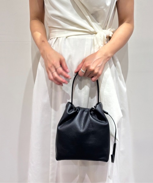 ショルダーストラップ ショルダーバッグ バッグ 「TESSEN CREATION/テッセンクリエーション」BASIC POUCH S/ベーシックポーチS/ショルダーバッグ/撥水牛革