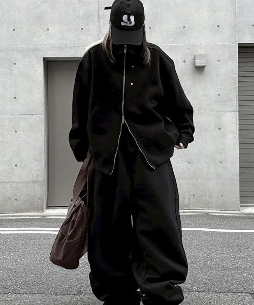 YACA（ヤーカ） トレーナー スウェット High Neck Zip Sweat