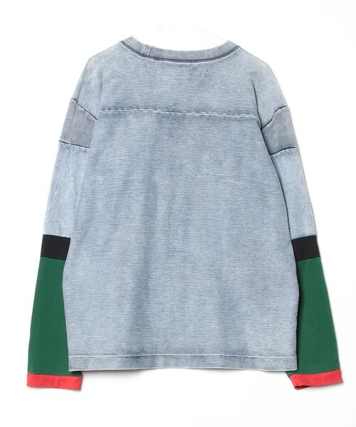 「TOGA VIRILIS」 長袖Tシャツ 48 ネイビー メンズ_画像2