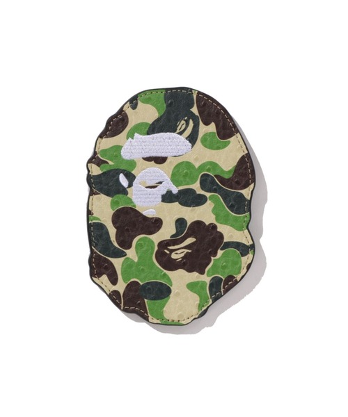 A BATHING APE（アベイシングエイプ） カードケース FREE グリーン