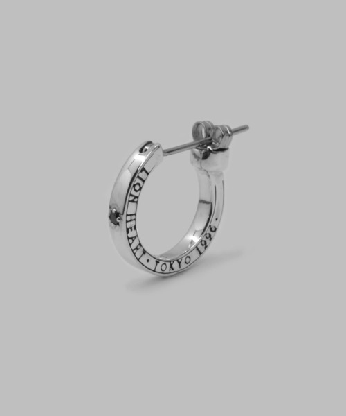LION HEART クロッシングピアス/ELプレーンフープ/シルバー925 for Gift”クロッシングピアス（ELプレーンフープ/S SIZE