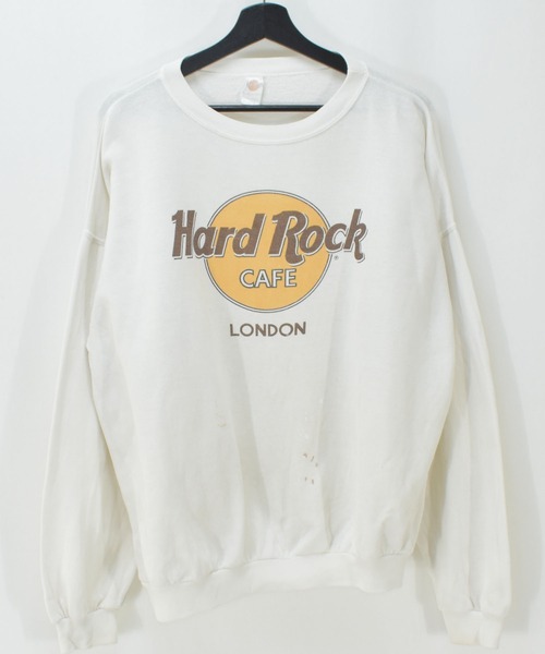 スウェット Hard Rock CAFE/ハードロックカフェ ロゴ プリント