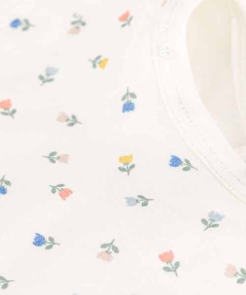 PETIT BATEAU（プチバトー） スタイ よだれかけ プリントサークル