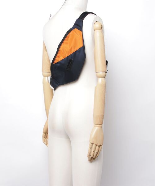 STUSSY DELUXE × master-piece ウエストポーチ 日本製 master-piece（マスターピース） ウエストポーチ slant ウエストバッグ