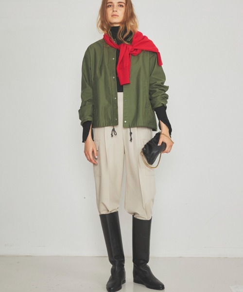 Rouge vif ブルゾン アウター コーチジャケット レディース