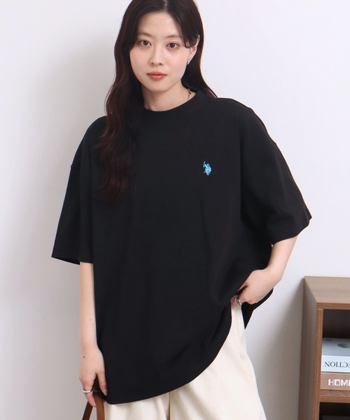 U.S. POLO ASSN.（ユーエスポロアッスン） tシャツ オーバーサイズ