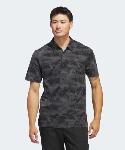 adidas - 【adidas GOLF/アディダス】GO-TOトーナルカモ メッシュシャツ L adidas ポロシャツ GO-TO トーナルカモ メッシュシャツ「adidas