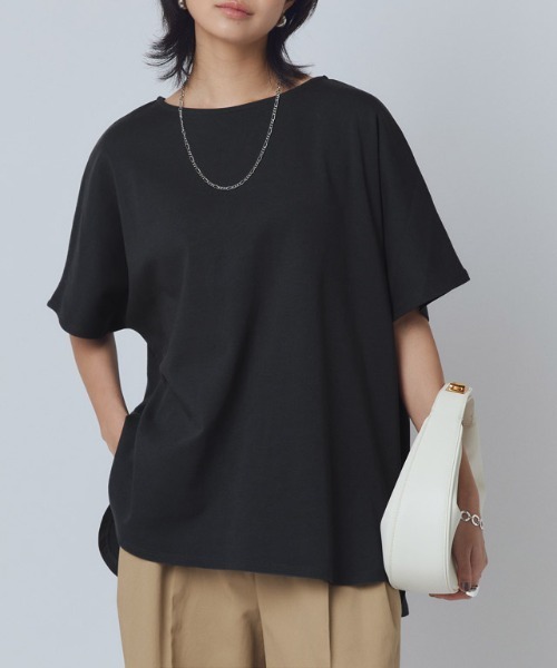 tシャツ 「RASW」コーマコットンオーバーTシャツ レディース RASW tシャツ 「RASW」コーマコットンオーバーTシャツ