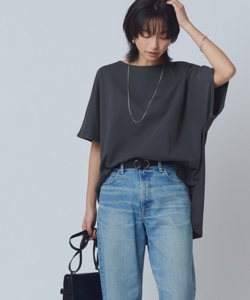 tシャツ 「RASW」コーマコットンオーバーTシャツ レディース RASW tシャツ 「RASW」コーマコットンオーバーTシャツ