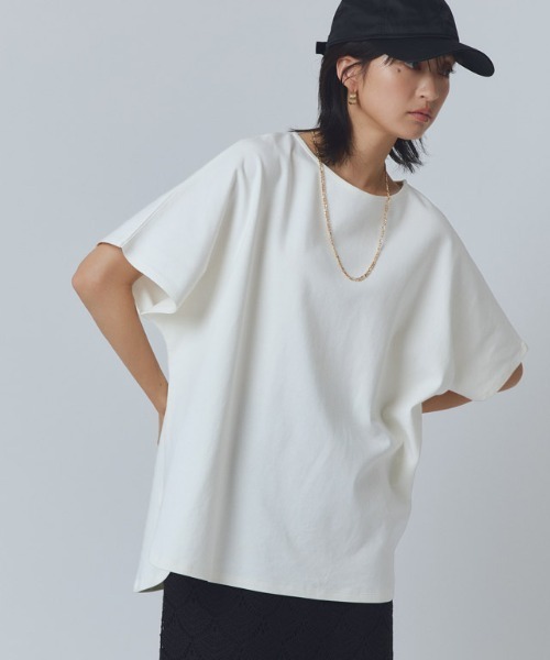 tシャツ 「RASW」コーマコットンオーバーTシャツ レディース RASW tシャツ 「RASW」コーマコットンオーバーTシャツ