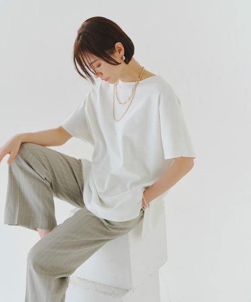 RASW tシャツ 「RASW」コーマコットンオーバーTシャツ