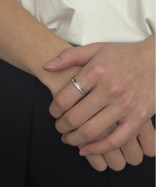 指輪・リング BLENDOFF Railroad Ring Silver 925 blatto 指輪 リング 「blatto 925silver」925シルバー デザイン
