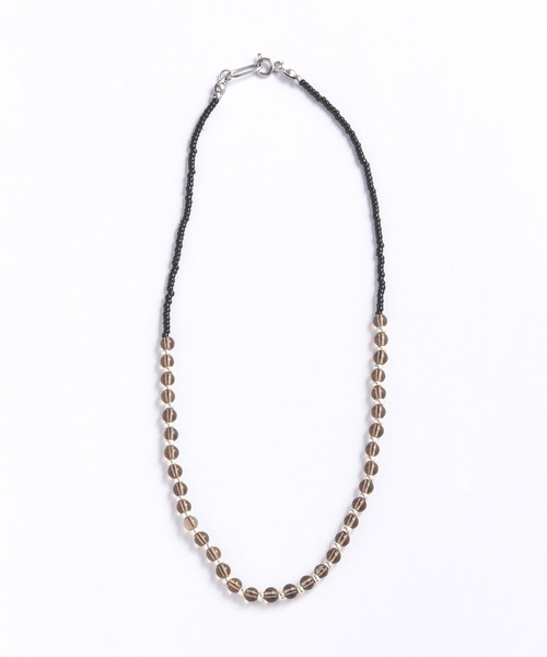 sfy ネックレス マットクリスタルビーズネックレス/crystal quartz sfy ネックレス マットクリスタルビーズネックレス/crystal quartz