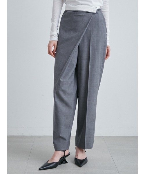 MIESROHE パンツ デザインラップPT レディース : ZOZOTOWN Yahoo!店 