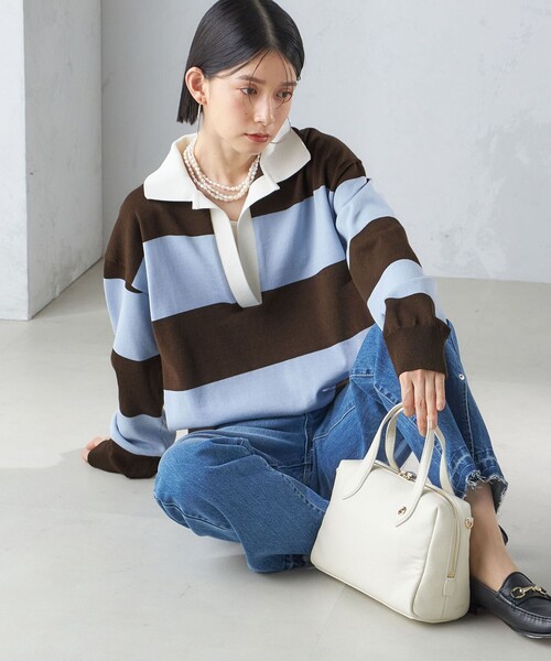 WRAPINKNOT ニット セーター 「SHIPS別注」WRAPINKNOT:ラガー