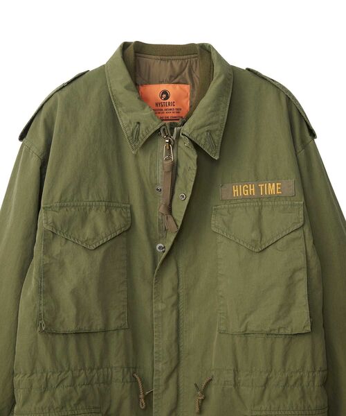 HYSTERIC ストロベリーモンスター ミリタリージャケット Hysteric Glamour×ARK AIR UNLINED SMOCKミリタリージャケット