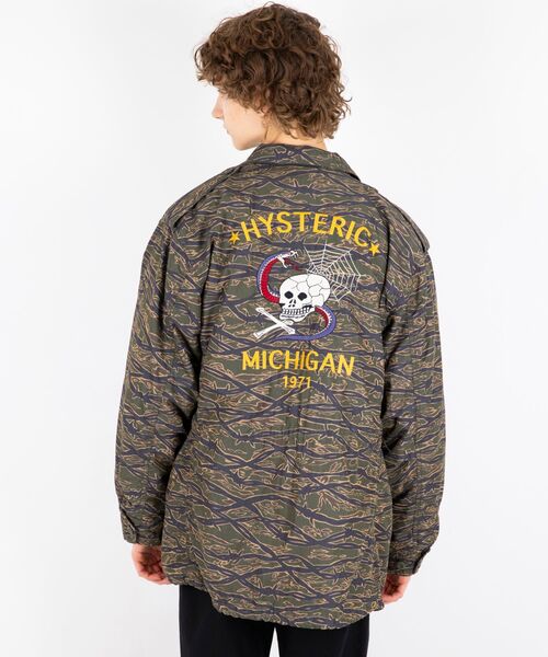HYSTERIC GLAMOUR ブルゾン アウター SNAKE＆SKULL刺繍 M1951