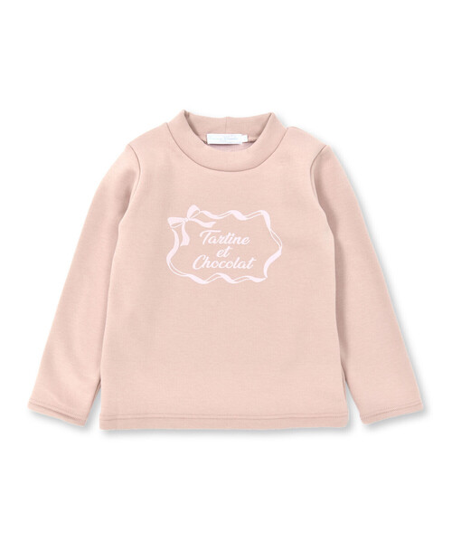 Tartine et Chocolat トレーナー フロッキーロゴ入りボンバーヒート  