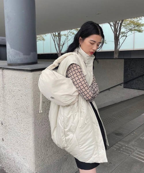 Ameri（アメリ） tシャツ NEW LOGO MONOGRAM PLAID SKIN TOP