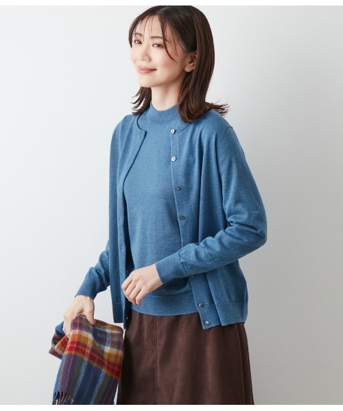 NEWYORKER ニット セーター キャッシュウール クルーネック
