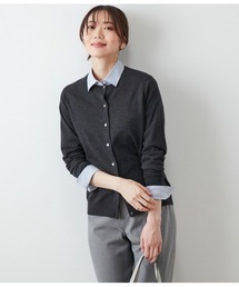 シャネル★レディース クルーネック カーディガン NEWYORKER ニット セーター キャッシュウール クルーネック