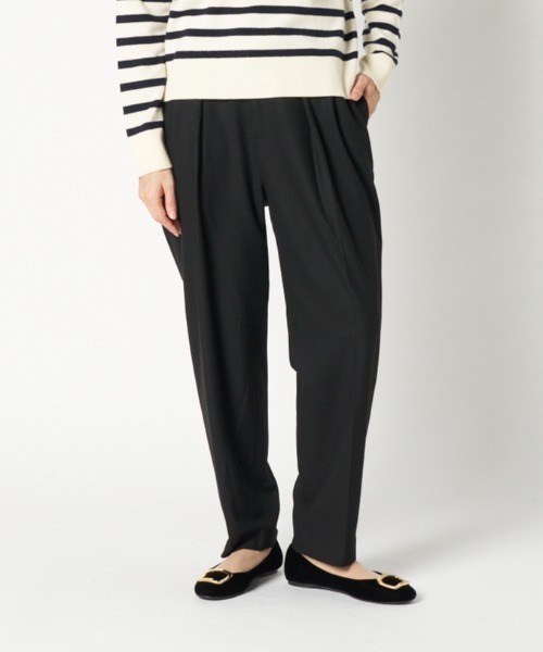 HELIOPOLE パンツ BELTLESS TAPERED PANTS レディース HELIOPOLE パンツ BELTLESS TAPERED PANTS レディース