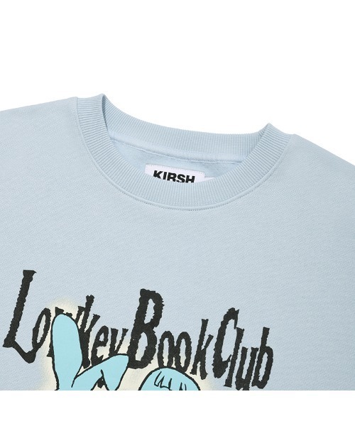 トレーナー スウェット KIRSH LOWKEY BOOK CLUB GRAPHIC SWEATSHIRT ウィティーバニー グラフィック スウェット KIRSH LOWKEY BOOK CLUB GRAPHIC SWEATSHIRT ウィティーバニー