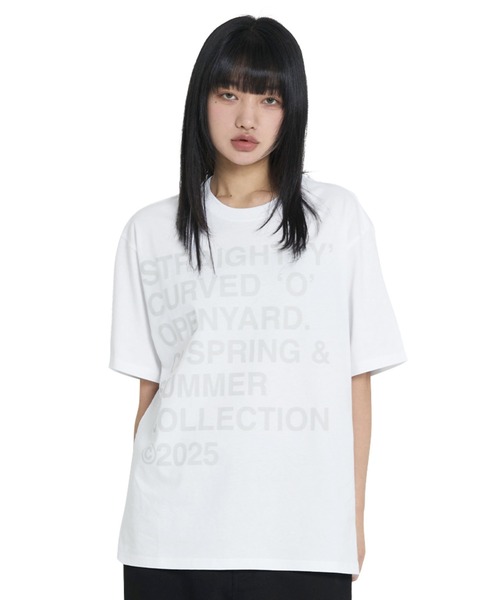 tシャツ 「OY/オーワイ」 BOLD LETTERS TEE/ボールドレタースティーシャツ レディース メンズ