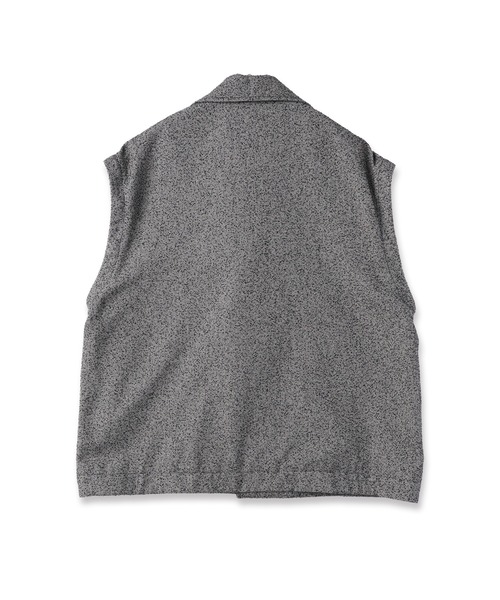 CULLNI 革ジャン ライダース Tweed Removable Sleeves Riders