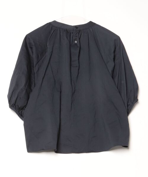 「BALLSEY」 半袖ブラウス 36 ネイビー レディース Ballsey 「BALLSEY」 半袖ブラウス 36 ネイビー レディース