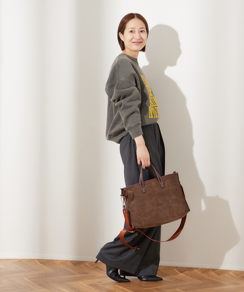 トレーナー スウェット TURNピグメントスウェットプルオーバー レディース journal standard L'essage トレーナー スウェット TURN