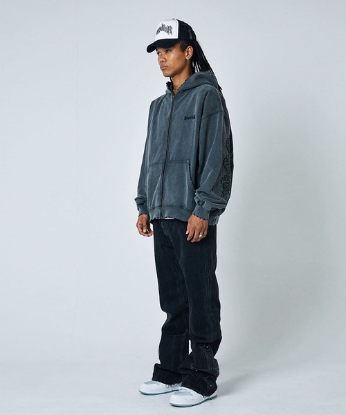 SUPPLIER（サプライヤー） パーカー フーディ｜Studs Cross Patch Zip