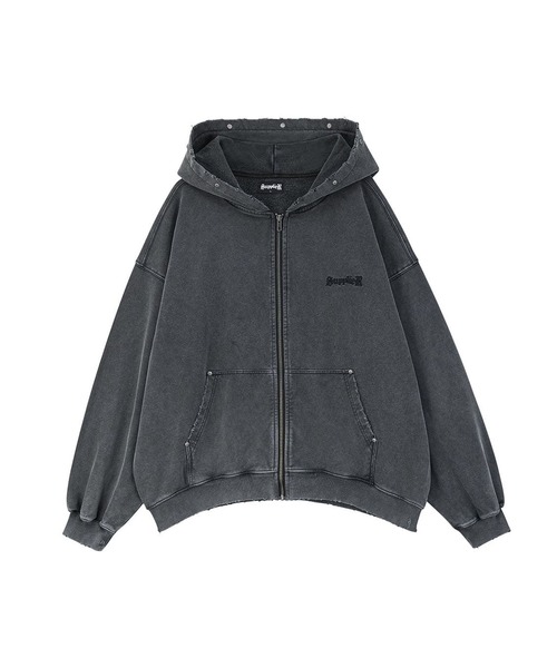 SUPPLIER（サプライヤー） パーカー フーディ｜Studs Cross Patch Zip