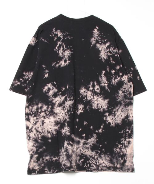 tシャツ (mag.by c)BLEACH＆TIE DYE BIG-TEE レディース ROSE BUD tシャツ (mag.by c)BLEACH＆TIE DYE BIG-TEE