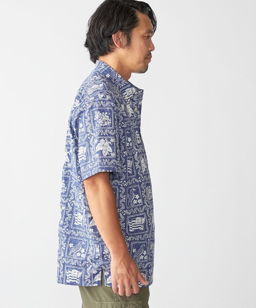 超希少✨reyn spooner 70s-80s プルオーバー 半袖シャツ XL 希少レインスプーナー半袖アロハシャツ プルオーバーラハイナ