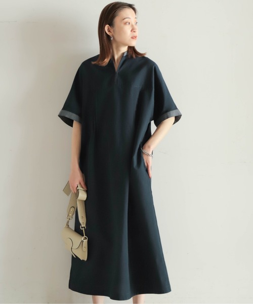 NOMBRE　INPAIR　TCカットコンビバンザイワンピース NOMBRE IMPAIR ワンピース TCカットコンビ リブ付キバンザイ