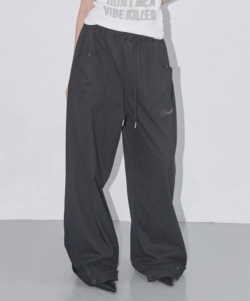 FANCY CLUB スラックス パンツ A'GEM/9 × .kom 「 CLUB