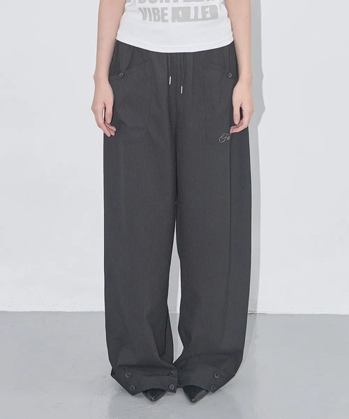 FANCY CLUB スラックス パンツ A'GEM/9 × .kom 「 CLUB